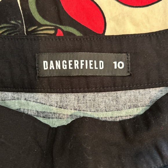 Dangerfield Who Are You Border Print Skirt - Picture 3 of 8